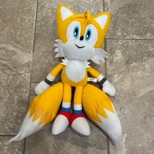 Tails Sonic the Hedgehog Plush Stuffed Animal 18" AUTHENTIC Licensed